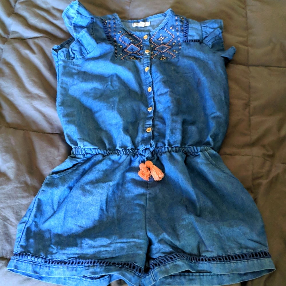 Jessica Simpson jean romper